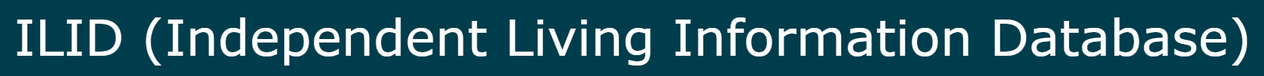 ILID (Independent Living Information Database)